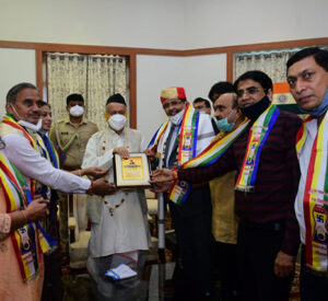 The Bharat Jain Ratna Award by Governor